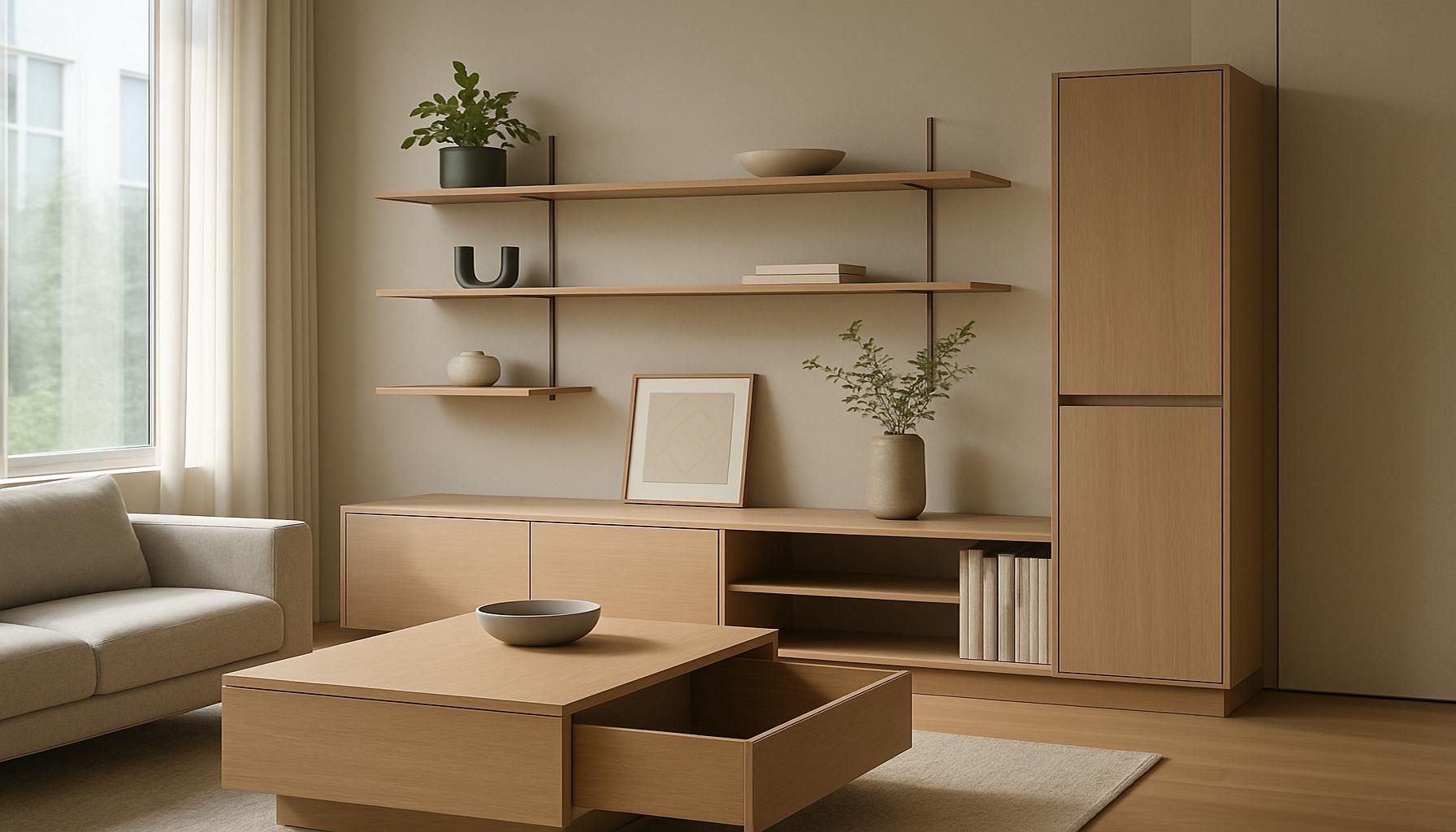 Redefining Storage Spaces: Minimalist Solutions to Maximize Functionality